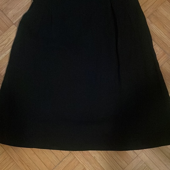 Strapless mini dress plain black - Picture 3 of 4